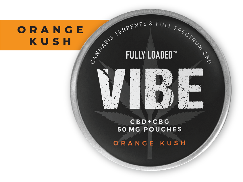 orange kush vibe pouches
