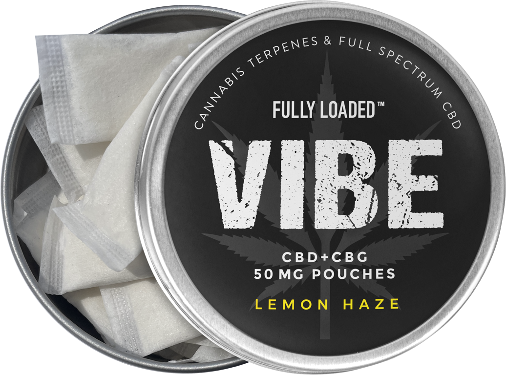 Lemon Haze - Lemon Flavored CBD Pouch – Vibe CBD+CBG