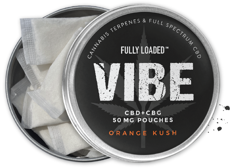 Vibe Pouch Orange Kush Can